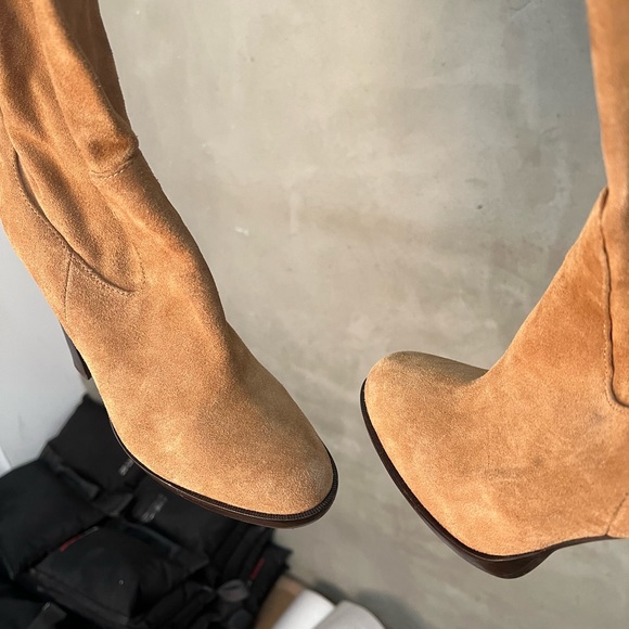 MICHAEL KORS LIKE NEW SUEDE SLOUCH BOOTS - Picture 11 of 12